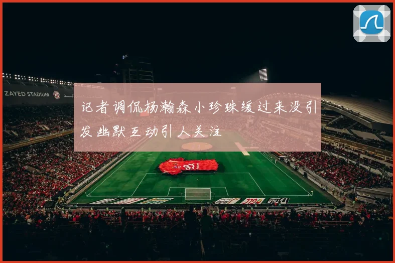 记者调侃杨瀚森小珍珠缓过来没引发幽默互动引人关注